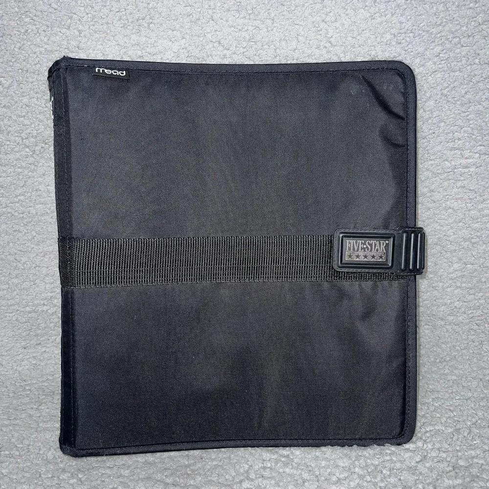 Vintage Mead 5 Star First Gear‎ Zipper Binder 3 Ring 1.5